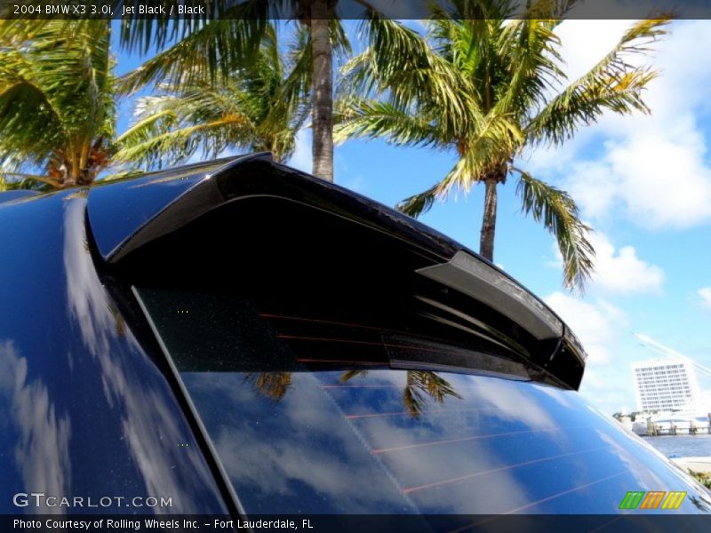 Jet Black / Black 2004 BMW X3 3.0i