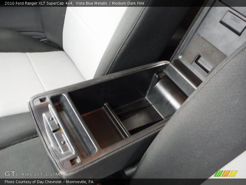 Vista Blue Metallic / Medium Dark Flint 2010 Ford Ranger XLT SuperCab 4x4