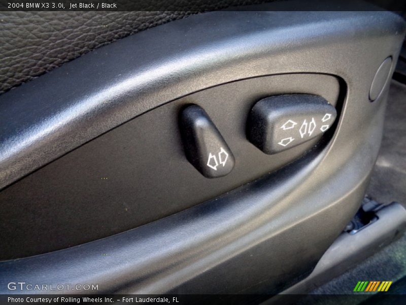 Jet Black / Black 2004 BMW X3 3.0i