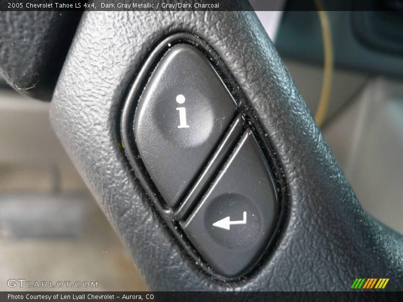 Dark Gray Metallic / Gray/Dark Charcoal 2005 Chevrolet Tahoe LS 4x4