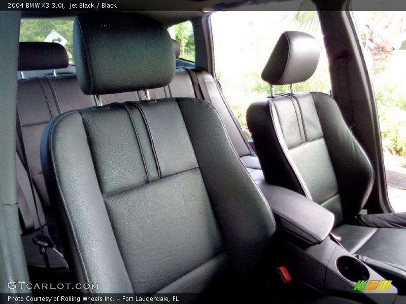 Jet Black / Black 2004 BMW X3 3.0i