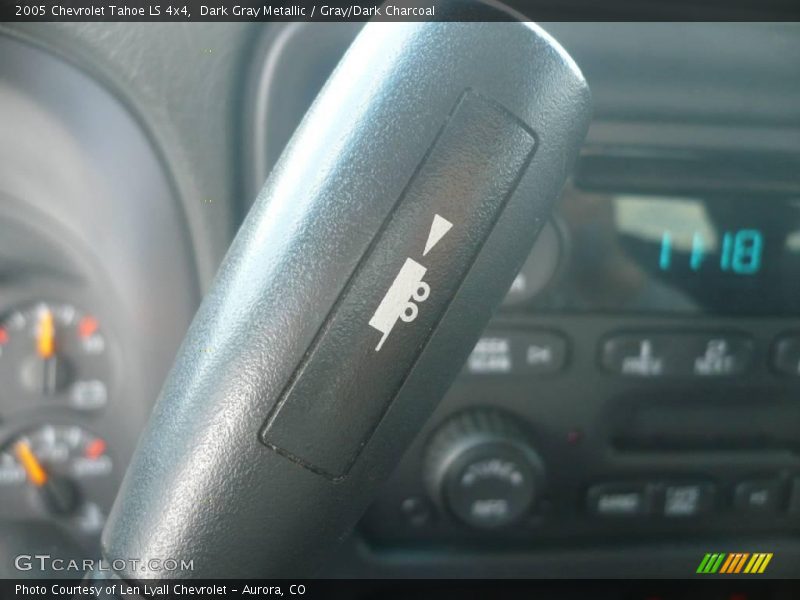 Dark Gray Metallic / Gray/Dark Charcoal 2005 Chevrolet Tahoe LS 4x4