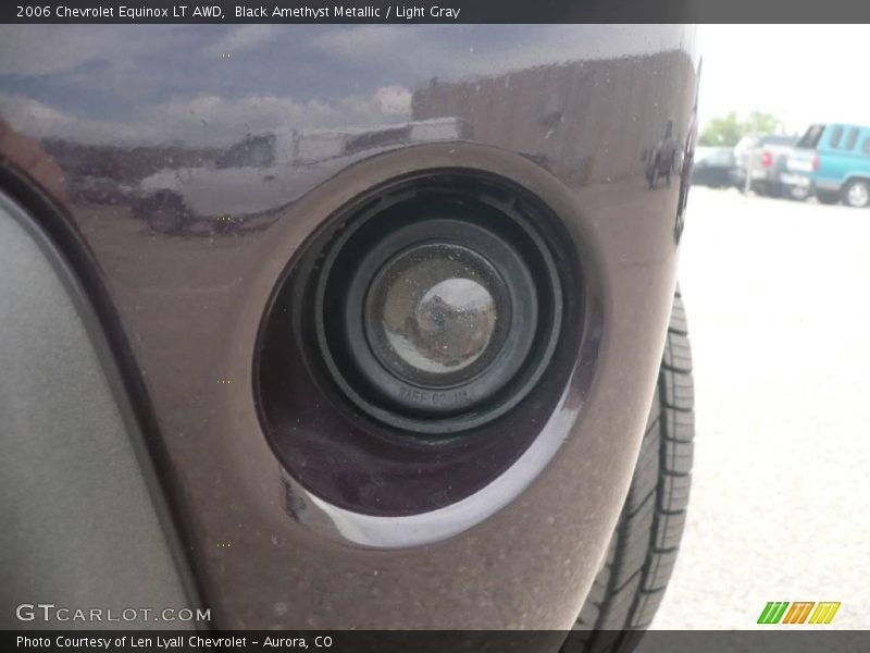 Black Amethyst Metallic / Light Gray 2006 Chevrolet Equinox LT AWD