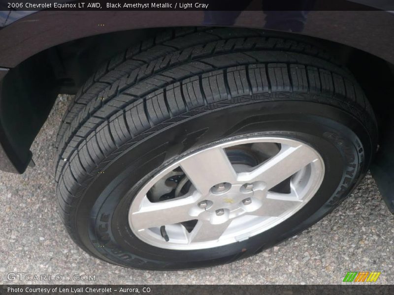 Black Amethyst Metallic / Light Gray 2006 Chevrolet Equinox LT AWD