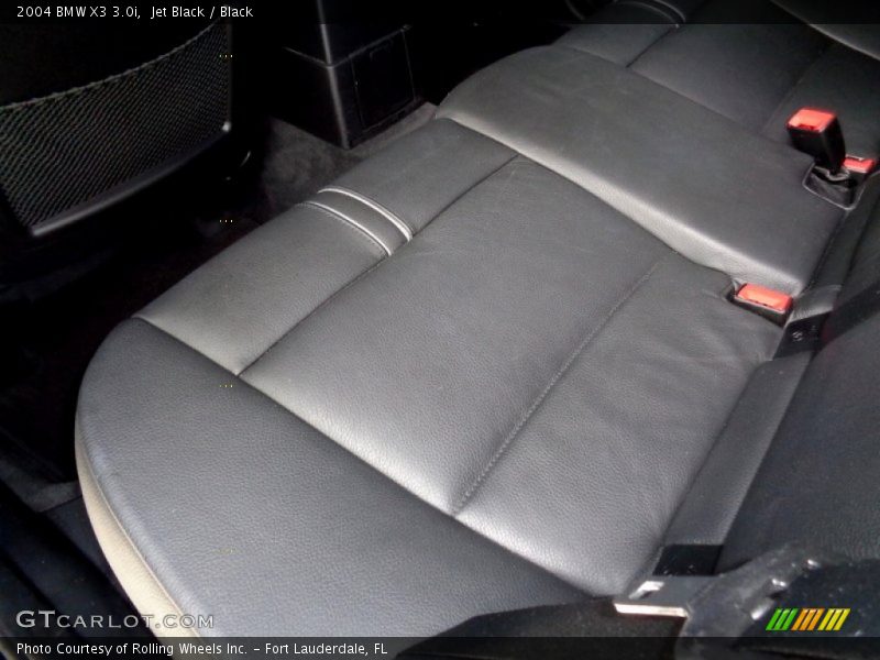 Jet Black / Black 2004 BMW X3 3.0i