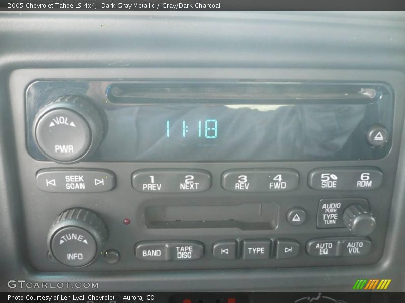 Dark Gray Metallic / Gray/Dark Charcoal 2005 Chevrolet Tahoe LS 4x4