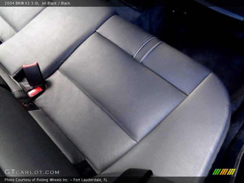 Jet Black / Black 2004 BMW X3 3.0i