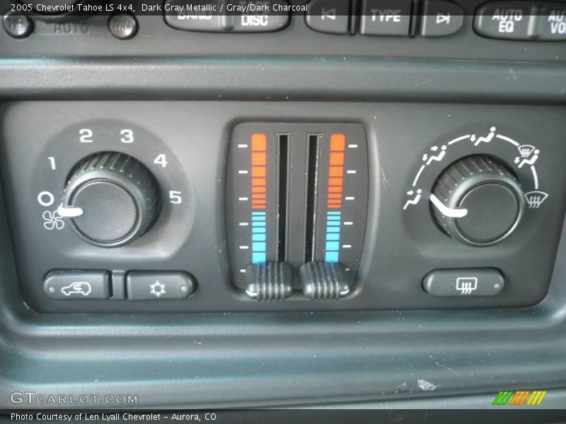 Dark Gray Metallic / Gray/Dark Charcoal 2005 Chevrolet Tahoe LS 4x4