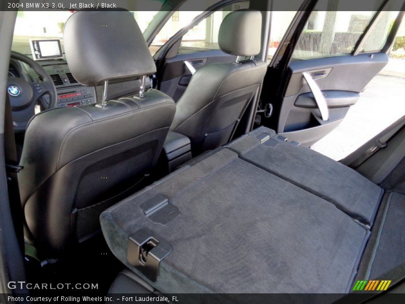 Jet Black / Black 2004 BMW X3 3.0i