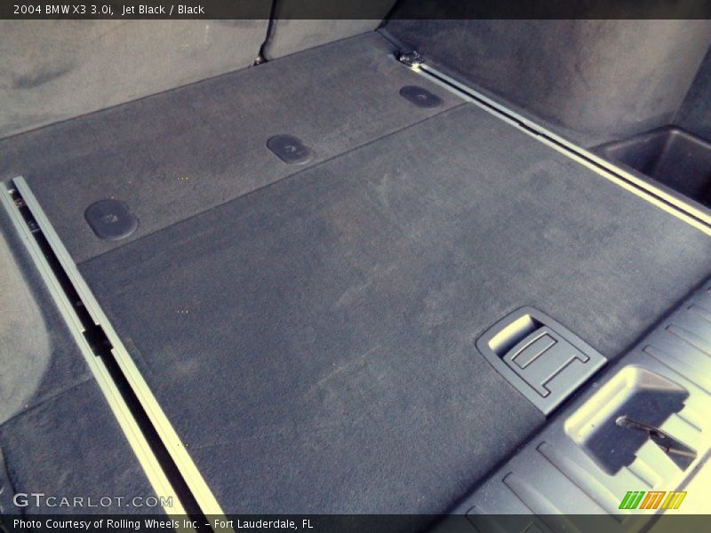Jet Black / Black 2004 BMW X3 3.0i