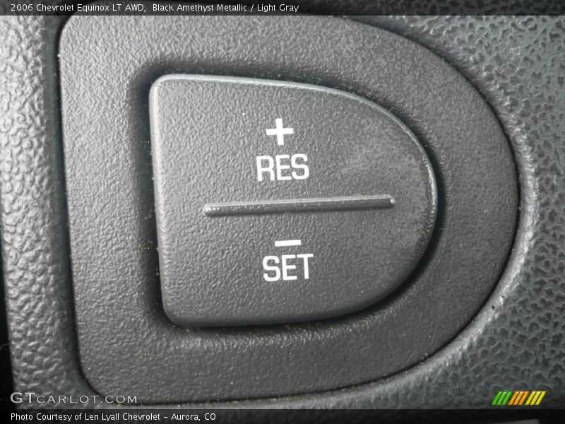 Black Amethyst Metallic / Light Gray 2006 Chevrolet Equinox LT AWD