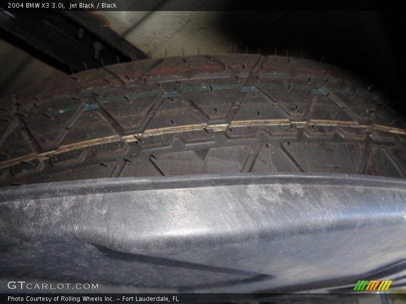 Jet Black / Black 2004 BMW X3 3.0i