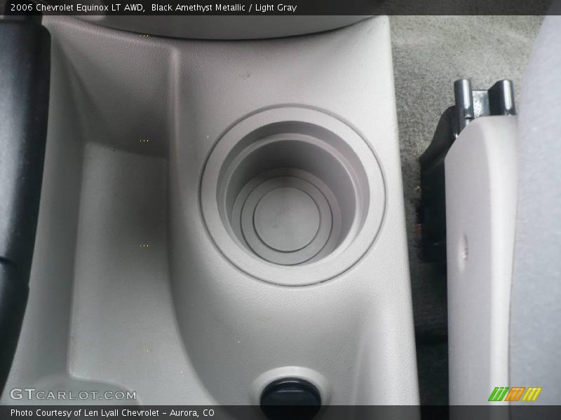 Black Amethyst Metallic / Light Gray 2006 Chevrolet Equinox LT AWD