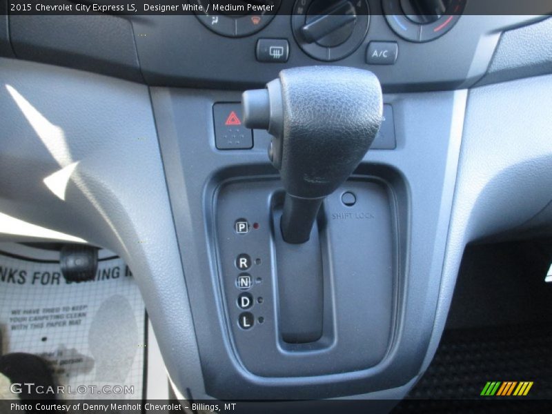Designer White / Medium Pewter 2015 Chevrolet City Express LS