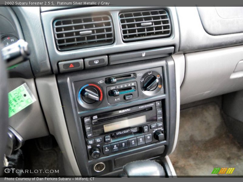 Platinum Silver Metallic / Gray 2002 Subaru Forester 2.5 S