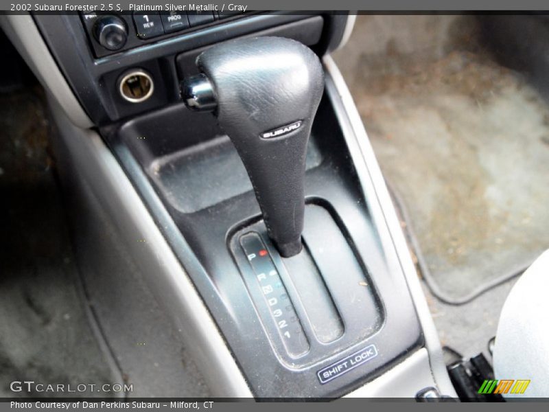 Platinum Silver Metallic / Gray 2002 Subaru Forester 2.5 S