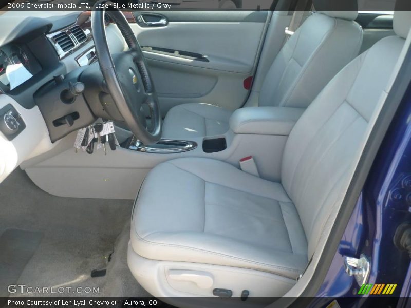 Laser Blue Metallic / Gray 2006 Chevrolet Impala LTZ