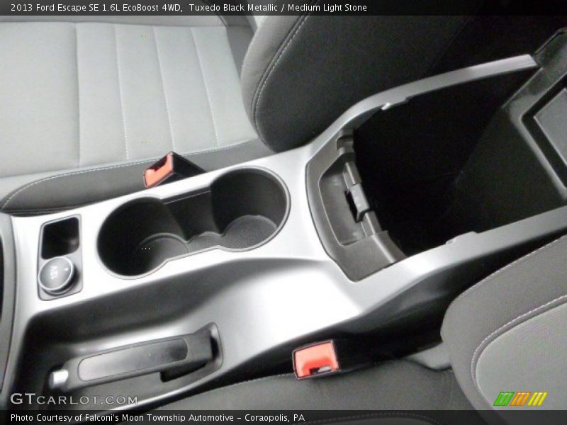 Tuxedo Black Metallic / Medium Light Stone 2013 Ford Escape SE 1.6L EcoBoost 4WD