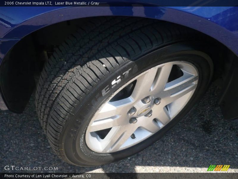 Laser Blue Metallic / Gray 2006 Chevrolet Impala LTZ