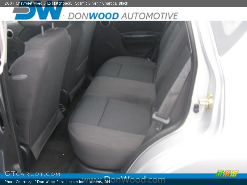 Cosmic Silver / Charcoal Black 2007 Chevrolet Aveo 5 LS Hatchback