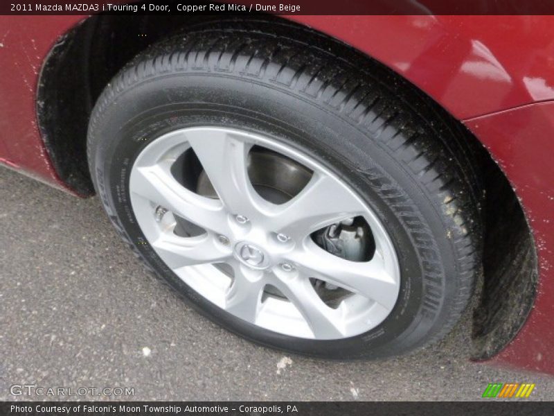 Copper Red Mica / Dune Beige 2011 Mazda MAZDA3 i Touring 4 Door