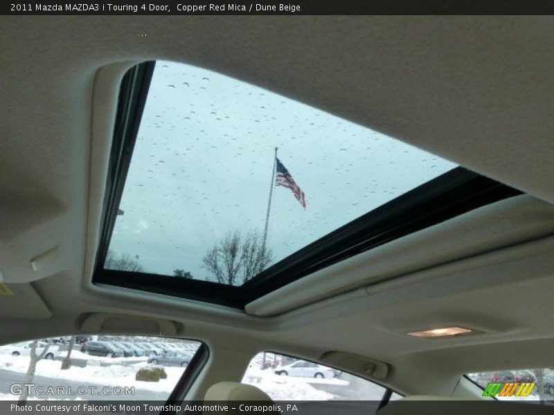 Copper Red Mica / Dune Beige 2011 Mazda MAZDA3 i Touring 4 Door