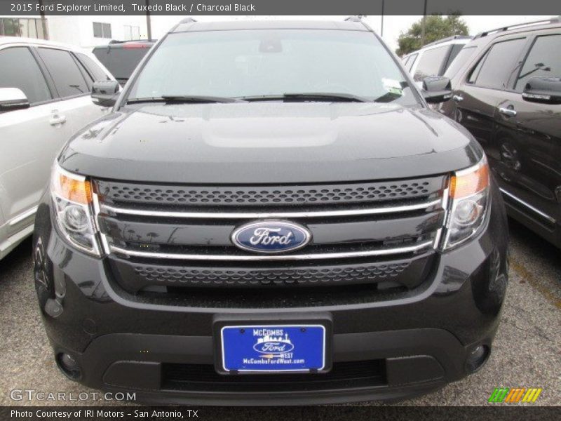 Tuxedo Black / Charcoal Black 2015 Ford Explorer Limited