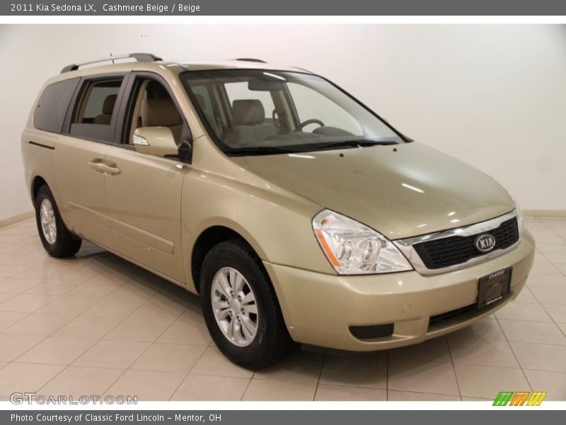 Cashmere Beige / Beige 2011 Kia Sedona LX