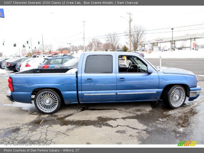 Blue Granite Metallic / Dark Charcoal 2007 Chevrolet Silverado 1500 Classic LS Crew Cab