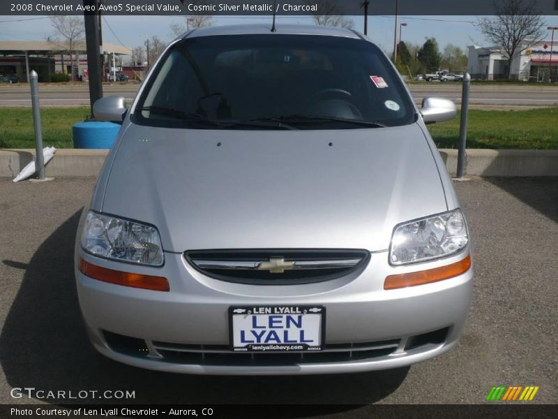 Cosmic Silver Metallic / Charcoal 2008 Chevrolet Aveo Aveo5 Special Value