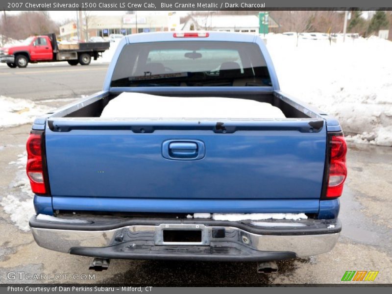 Blue Granite Metallic / Dark Charcoal 2007 Chevrolet Silverado 1500 Classic LS Crew Cab