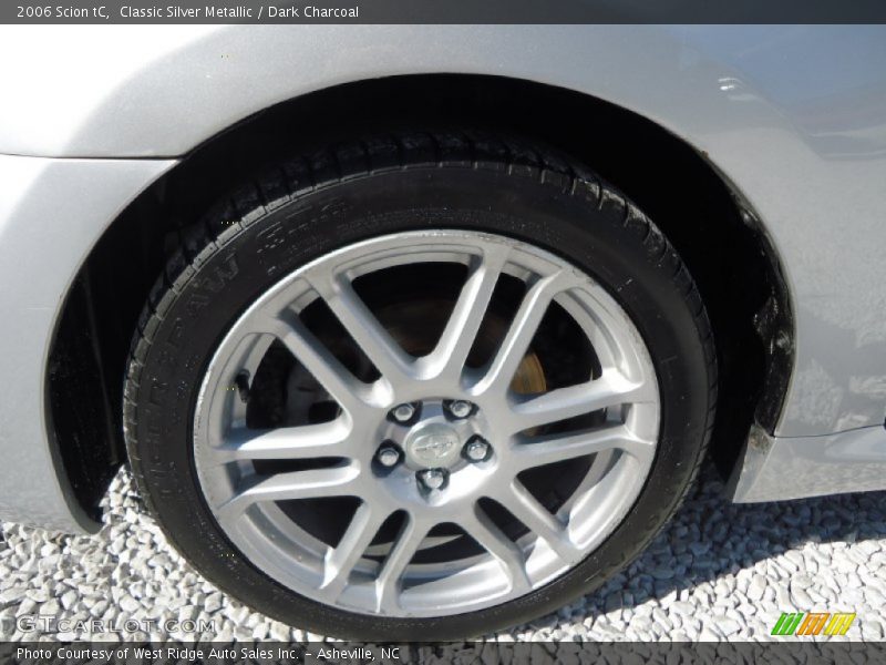 Classic Silver Metallic / Dark Charcoal 2006 Scion tC