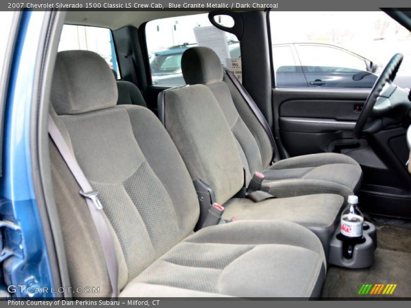 Blue Granite Metallic / Dark Charcoal 2007 Chevrolet Silverado 1500 Classic LS Crew Cab