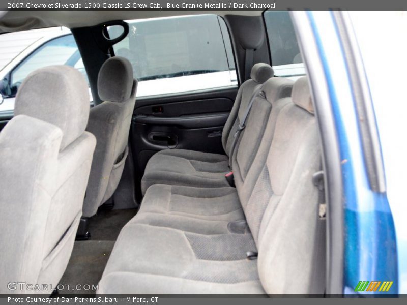 Blue Granite Metallic / Dark Charcoal 2007 Chevrolet Silverado 1500 Classic LS Crew Cab