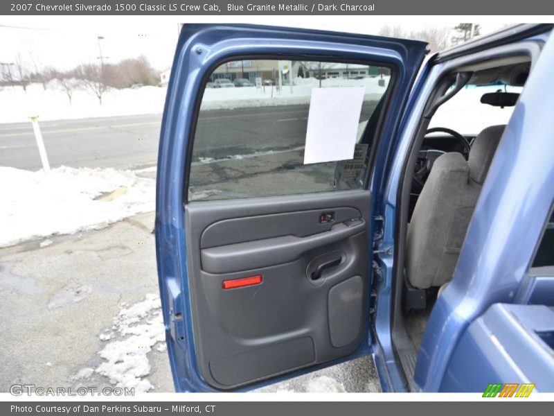 Blue Granite Metallic / Dark Charcoal 2007 Chevrolet Silverado 1500 Classic LS Crew Cab