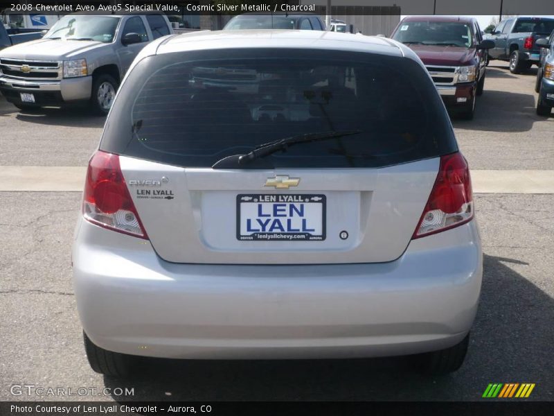 Cosmic Silver Metallic / Charcoal 2008 Chevrolet Aveo Aveo5 Special Value
