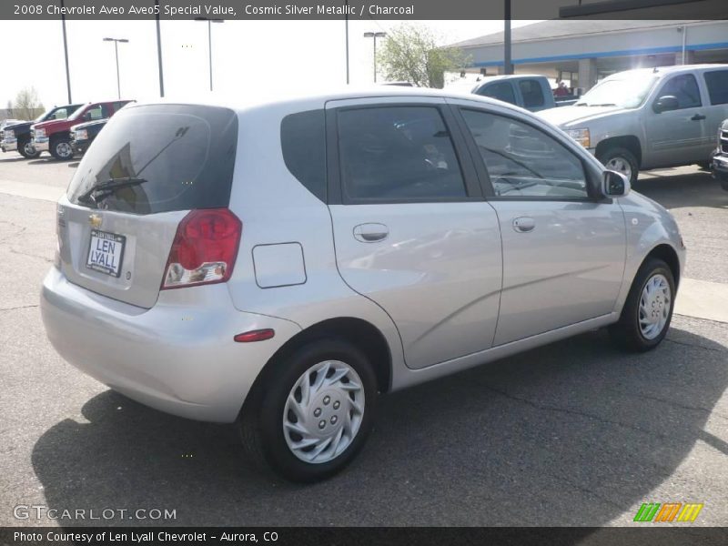 Cosmic Silver Metallic / Charcoal 2008 Chevrolet Aveo Aveo5 Special Value