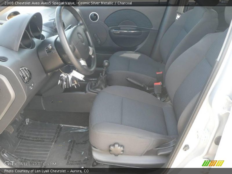 Cosmic Silver Metallic / Charcoal 2008 Chevrolet Aveo Aveo5 Special Value
