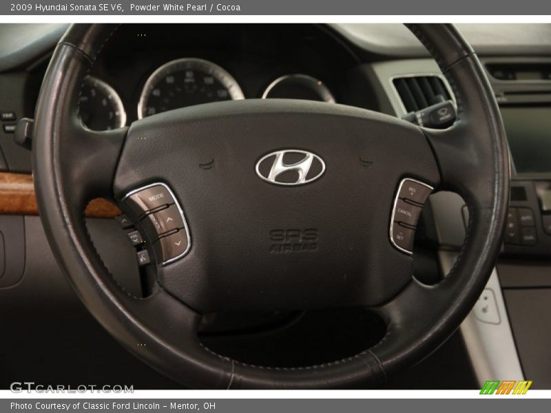  2009 Sonata SE V6 Steering Wheel