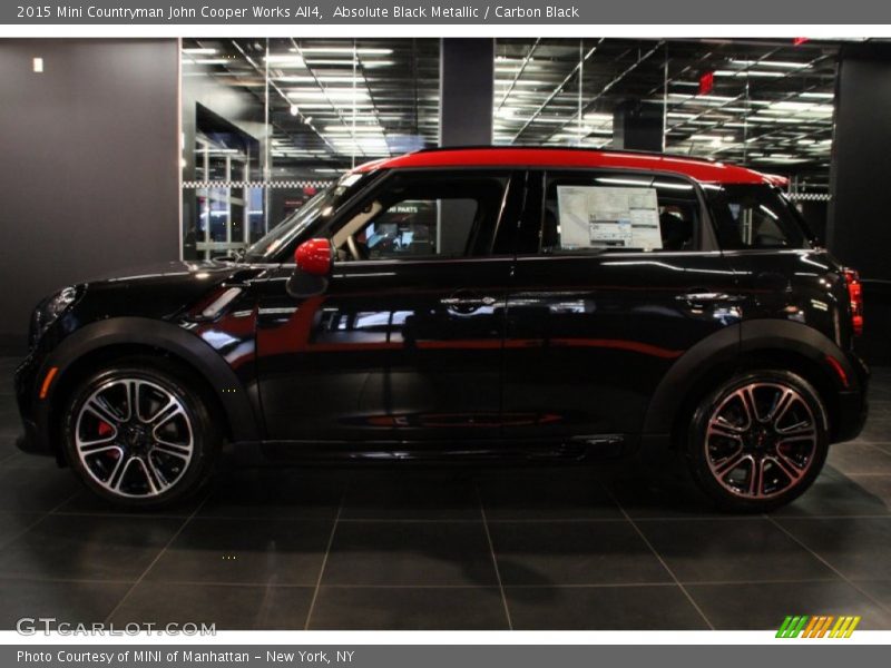  2015 Countryman John Cooper Works All4 Absolute Black Metallic