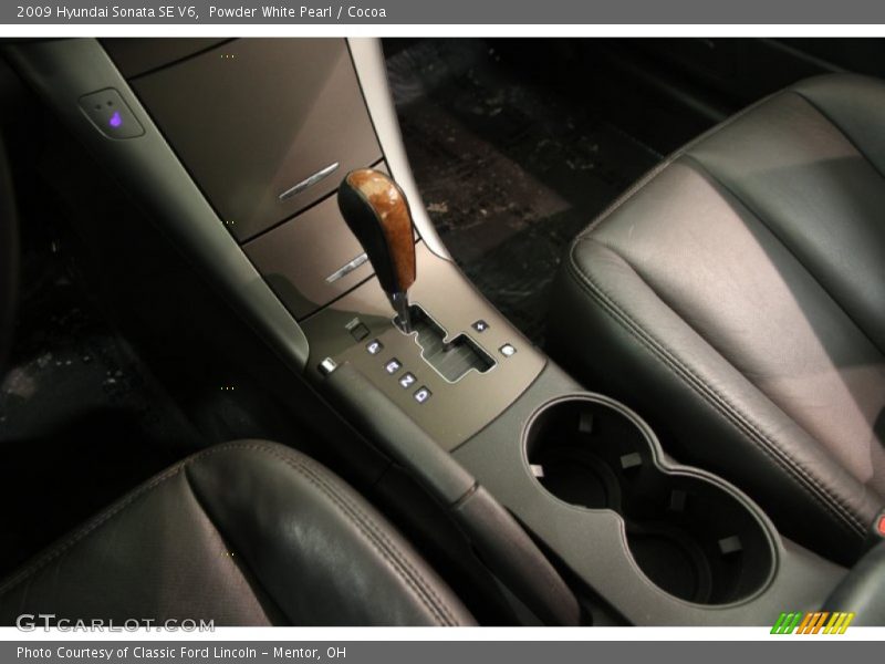  2009 Sonata SE V6 5 Speed Shiftronic Automatic Shifter