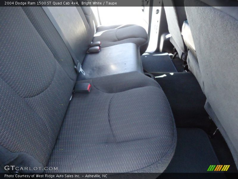 Bright White / Taupe 2004 Dodge Ram 1500 ST Quad Cab 4x4