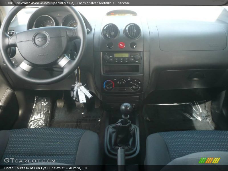 Cosmic Silver Metallic / Charcoal 2008 Chevrolet Aveo Aveo5 Special Value