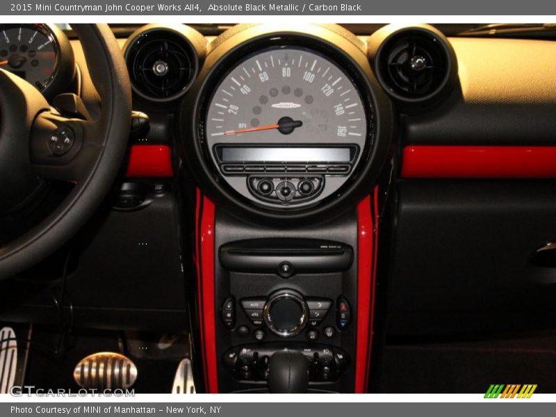 Absolute Black Metallic / Carbon Black 2015 Mini Countryman John Cooper Works All4