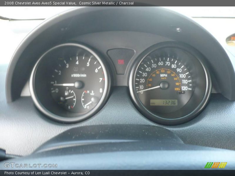 Cosmic Silver Metallic / Charcoal 2008 Chevrolet Aveo Aveo5 Special Value