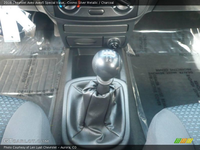Cosmic Silver Metallic / Charcoal 2008 Chevrolet Aveo Aveo5 Special Value