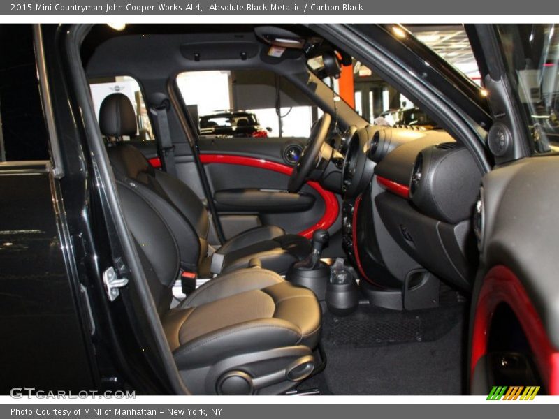  2015 Countryman John Cooper Works All4 Carbon Black Interior