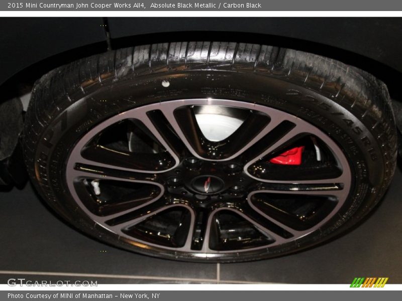 Absolute Black Metallic / Carbon Black 2015 Mini Countryman John Cooper Works All4