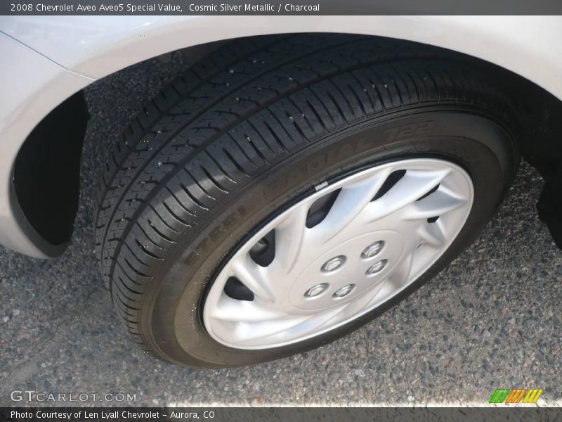 Cosmic Silver Metallic / Charcoal 2008 Chevrolet Aveo Aveo5 Special Value