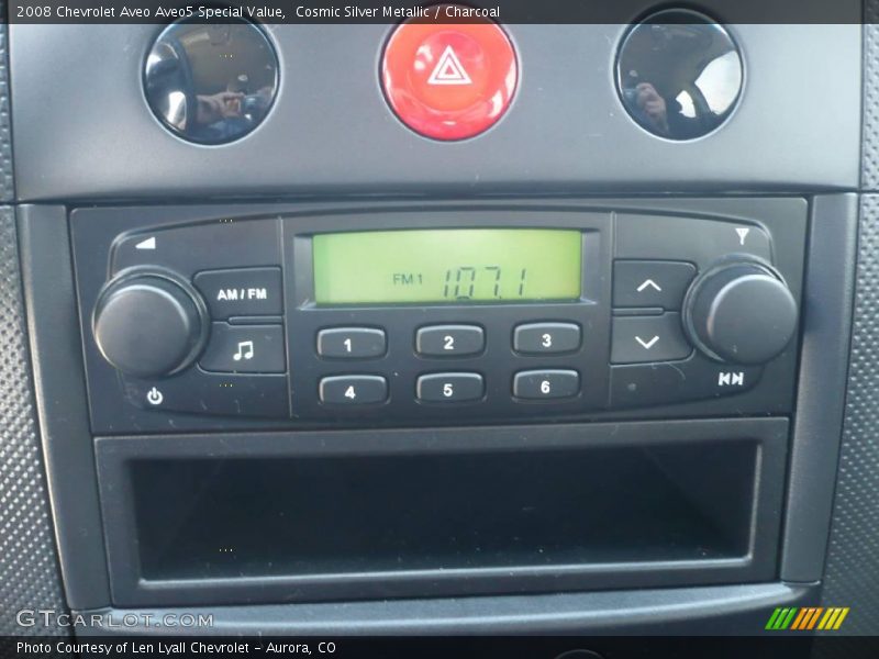 Cosmic Silver Metallic / Charcoal 2008 Chevrolet Aveo Aveo5 Special Value